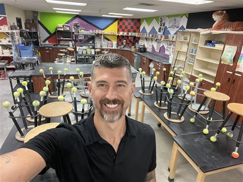 Picture of Teacher in Classroom
